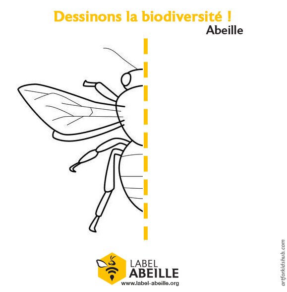 LABEL ABEILLE - Dessinons la biodiversité !